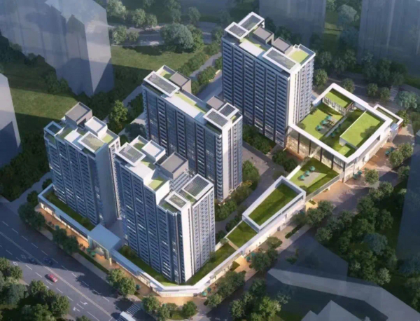 保租房厅西路地块效果图