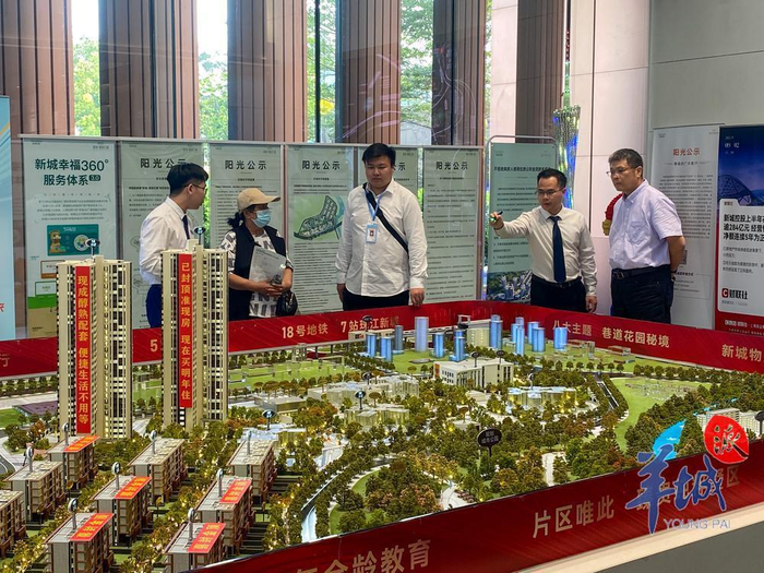 钟落潭板块在“双节”假期成交表现较好