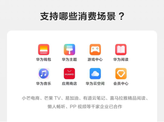 来源：华为钱包APP