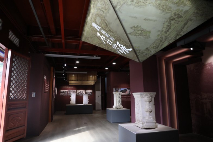 圆明园石柱回归展