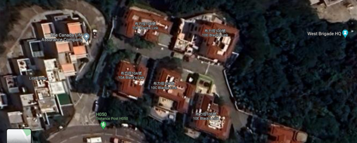 （许家印布力径豪宅卫星图）