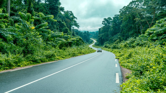 ▲刚果（布）凯塔公路