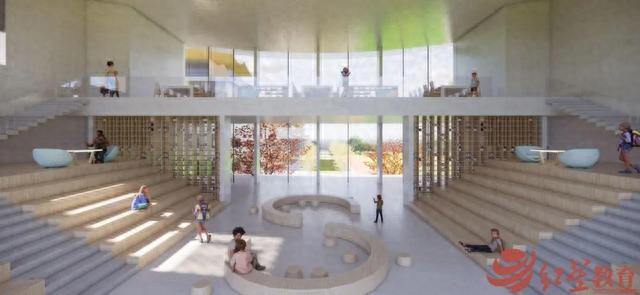 云龙路小学图书馆意象图