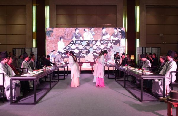 径山茶宴 余杭区委组织部供图