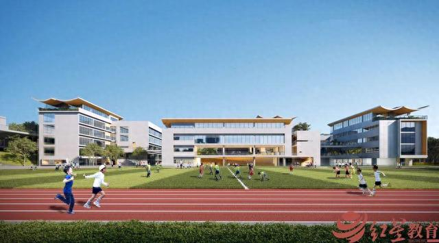 云龙路小学操场意象图