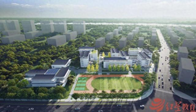 云龙路小学鸟瞰图