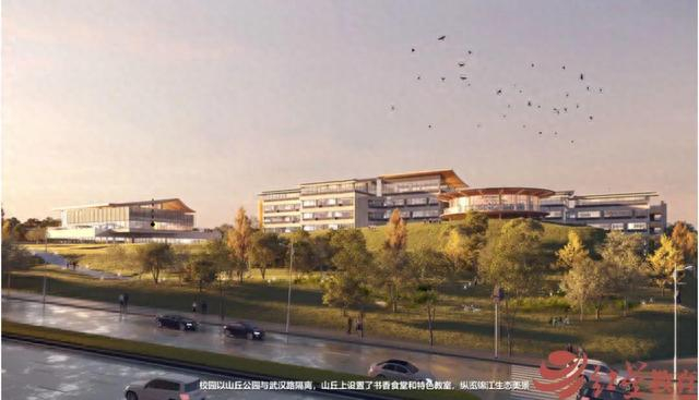 青岛路小学意象图