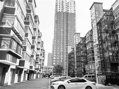 铁西区花园小区焕然一新。