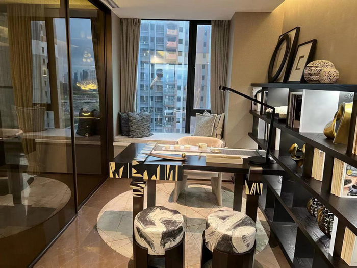 中介宣称的急售实际为新房样板间 受访者供图