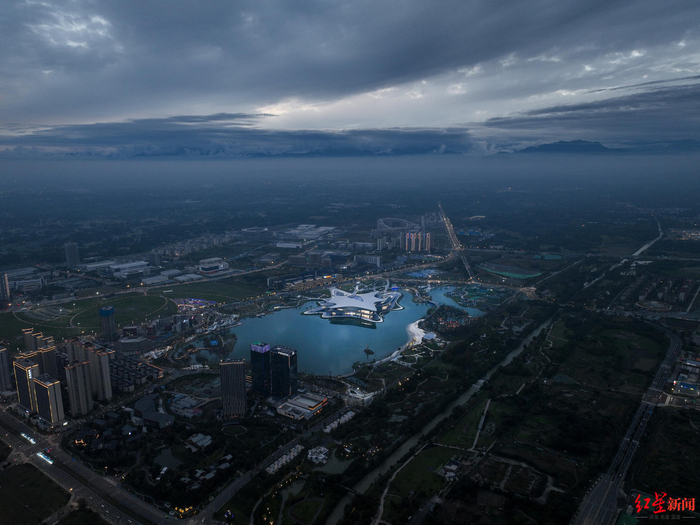 ▲世界科幻公园鸟瞰图