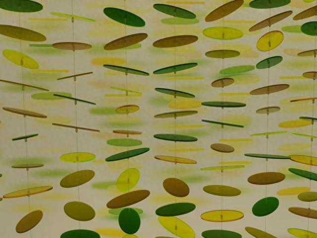 《护士站》（局部）。 钟菡 摄