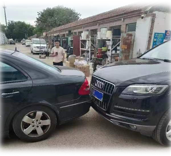 事故现场。（图片由当事人提供）