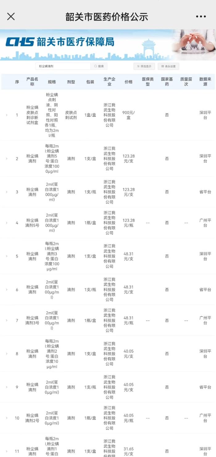 截图自韶关市医保局官网