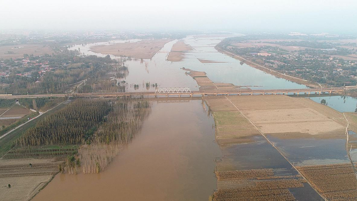         大运河馆陶段。 馆陶宣传部供图    