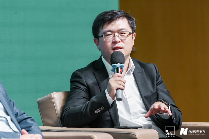 每日经济新闻副总编辑刘林鹏 图片来源：主办方供图