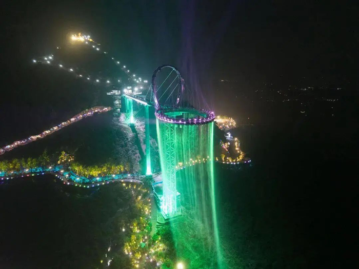 黄腾峡生态旅游区（资料图）