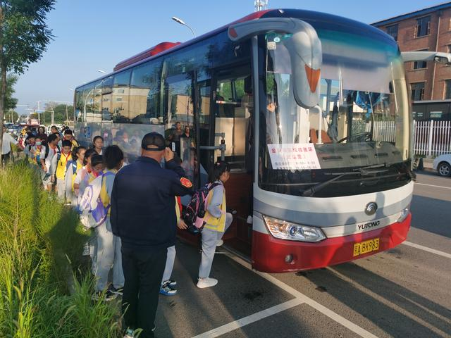 金海湖定向区域微循环的公交线路。平谷区融媒体供图