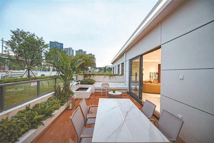     贵阳铁建城样板房。 王迪 摄