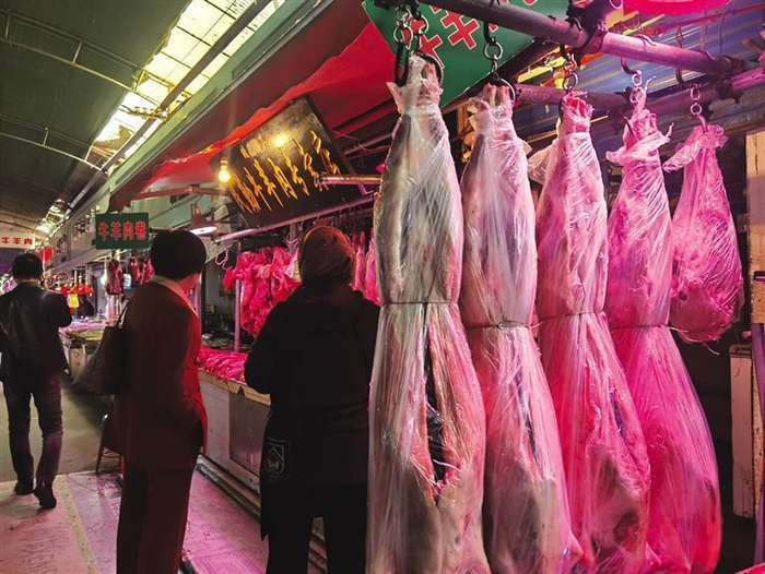     羊肉销售店铺