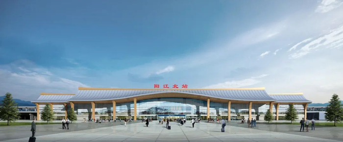 阳江北站项目效果图