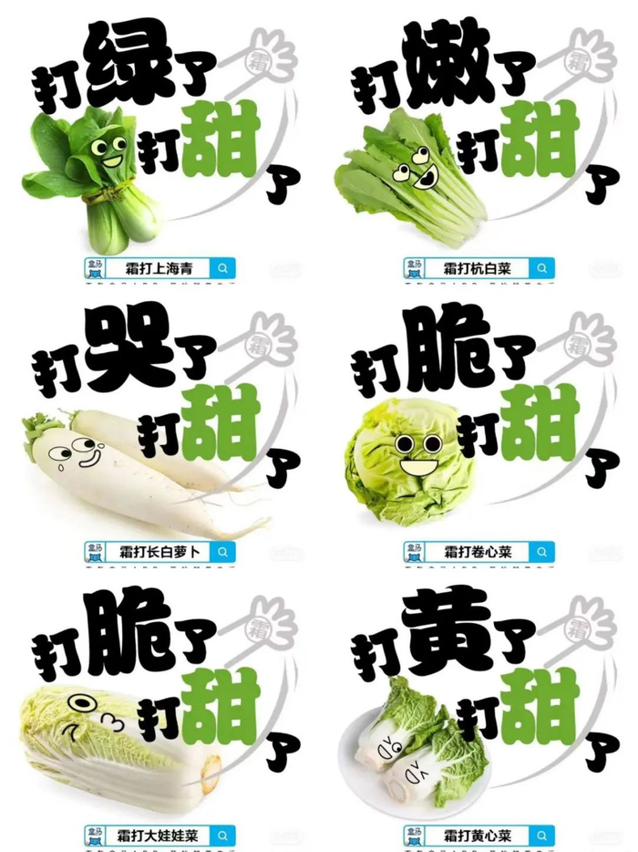 盒马霜打菜文案