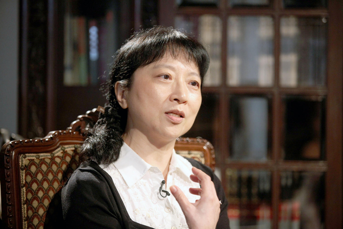 作家朱天文，2010年，图据视觉中国