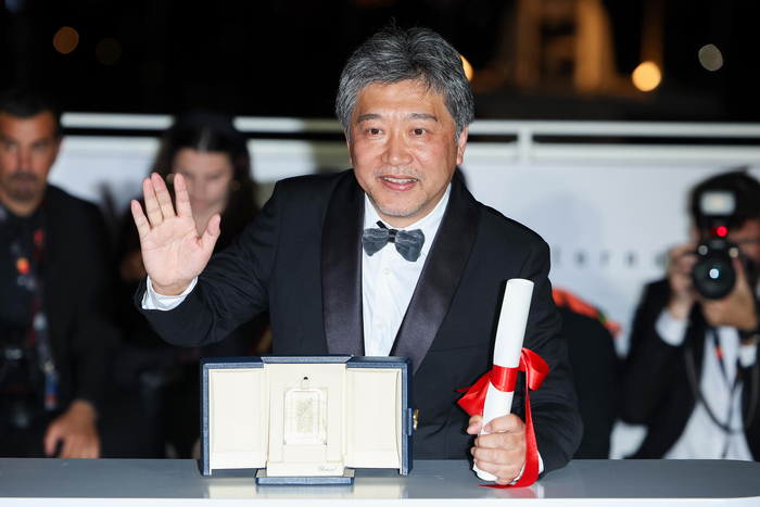 2023年，是枝裕和，图据视觉中国