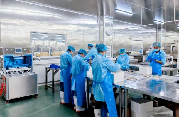     ▲生生农业集团预制菜制作车间