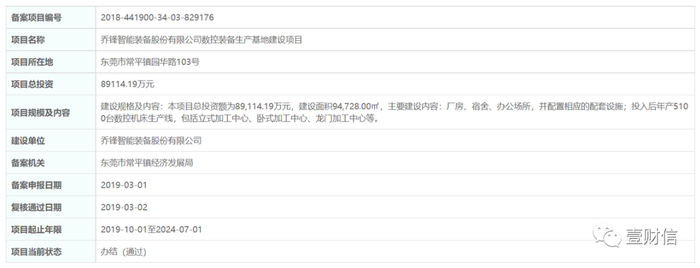 （截图来自广东省投资项目在线审批监管平台）