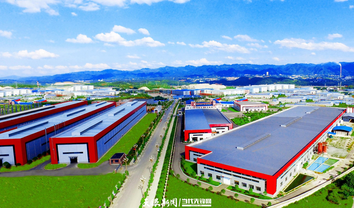 大龙经济开发区新材料产业集群。大龙开发区新闻中心供图