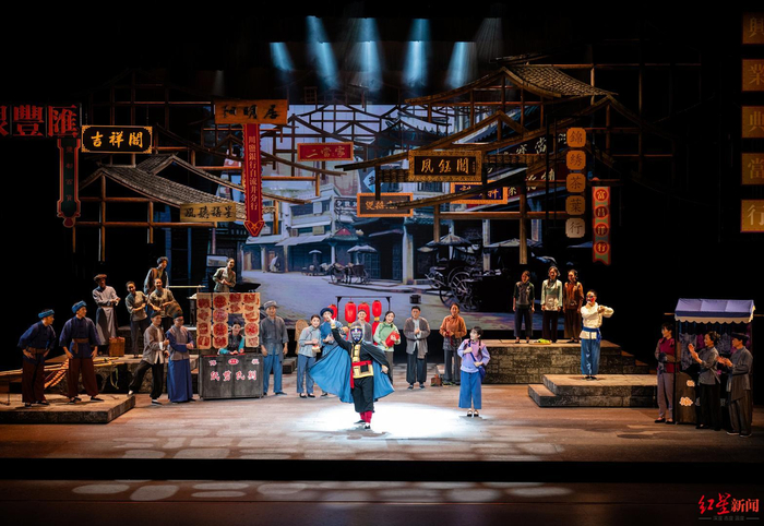 ▲彩排剧照。受访者供图