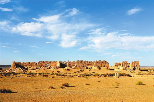 敦煌河仓城遗址 张晓亮