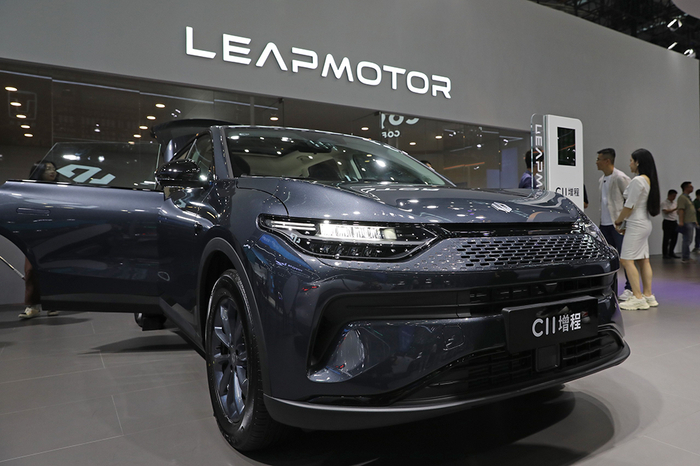 零跑C11增程。东方IC 资料图