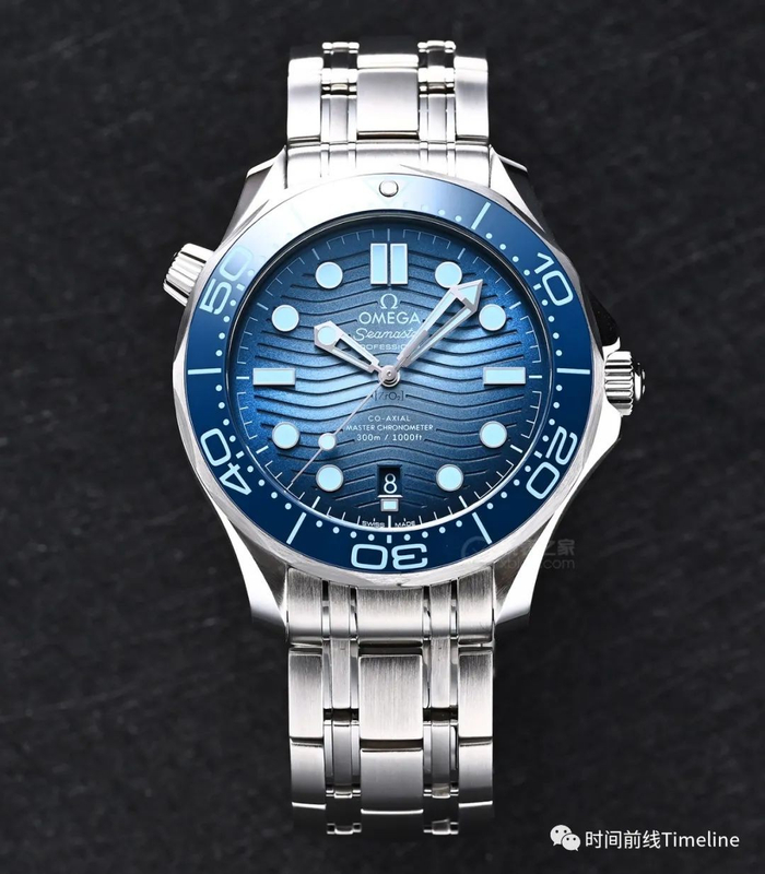 欧米茄海马300米SUMMER BLUE