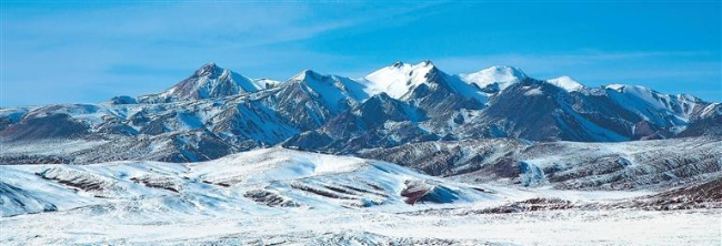 祁连山主峰雪山群 吴玮