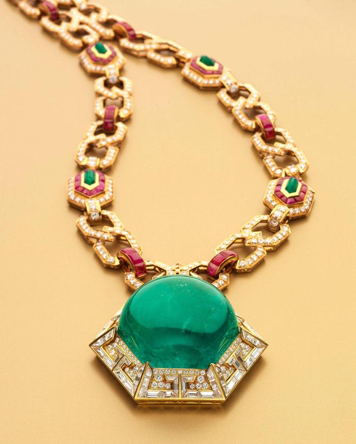 宝格丽古董典藏系列黄金长项链，约创作于1970年