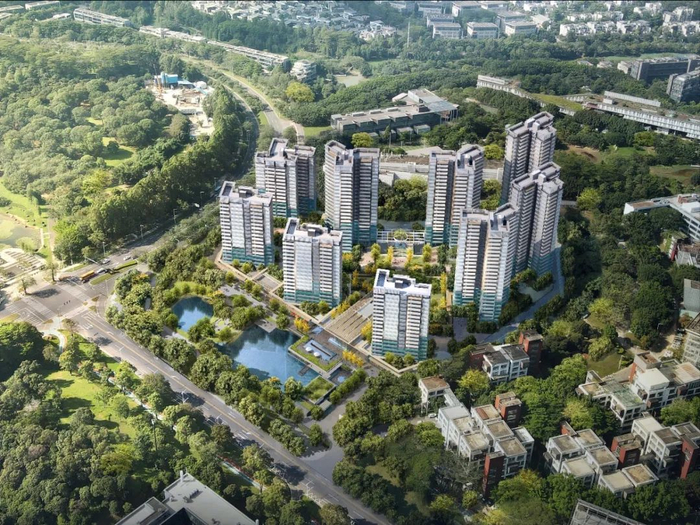 ▲金地青雲境效果图 仅供参考