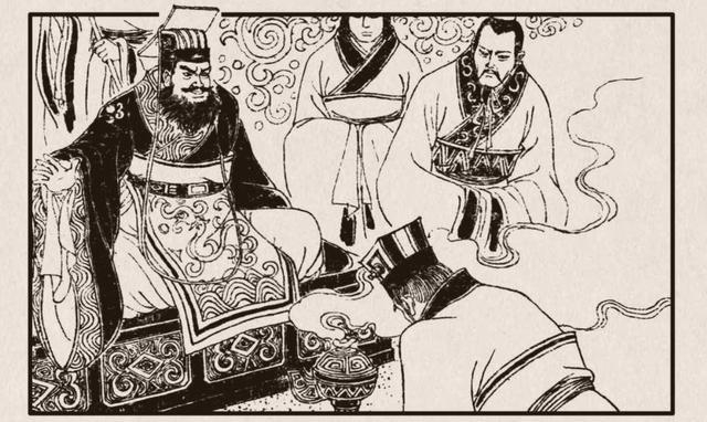 连环画《楚灵王》插图。（冯梦龙 原著，吴其柔 改编，郭兵 惠丽华 绘，上海人民美术出版社1982年版）