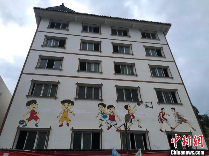 图为台盘村一隅。中新网记者张伟 摄