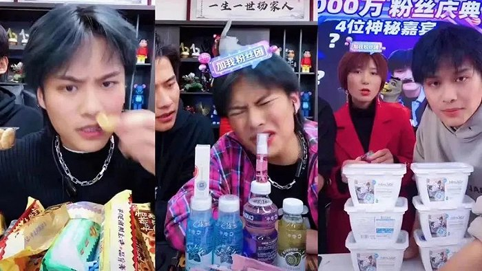 ▲ 小杨哥以往的带货视频。图 / 截屏