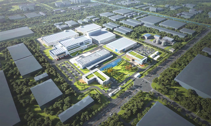 美德纳中国研发生产总部项目效果图 