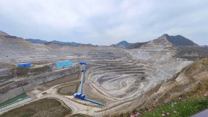 洛阳钼业三道庄矿区 本报记者 张军 摄