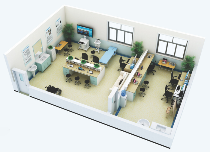 △吞咽康复室（效果图仅供参考）