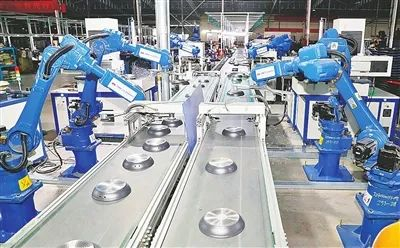 不锈钢餐厨具全自动生产