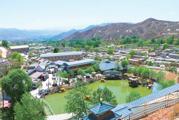 依托土乡民俗和河湟文化的卯寨景区,是乐都区打造的乡村旅游示范点.