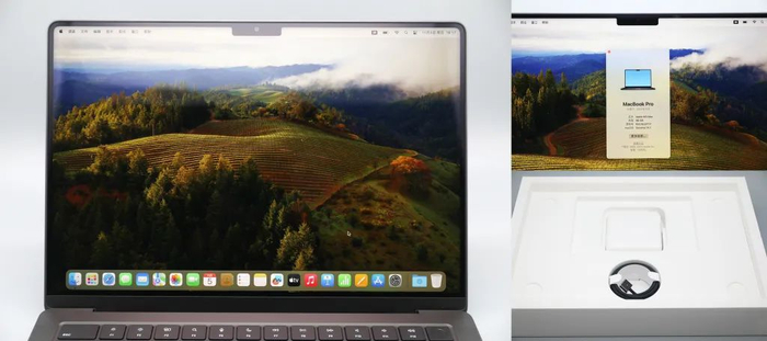 ▲搭载M3 Max芯片的新款MacBook Pro
