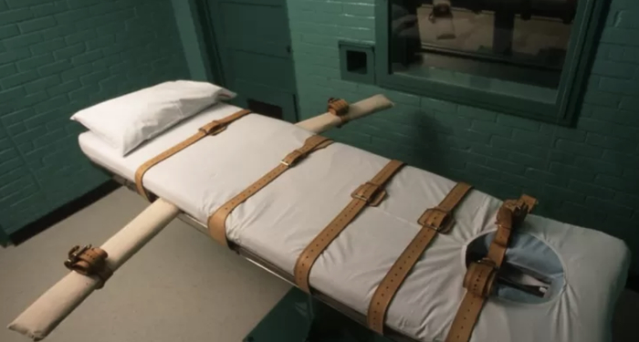 ▲得克萨斯州执行死刑的房间