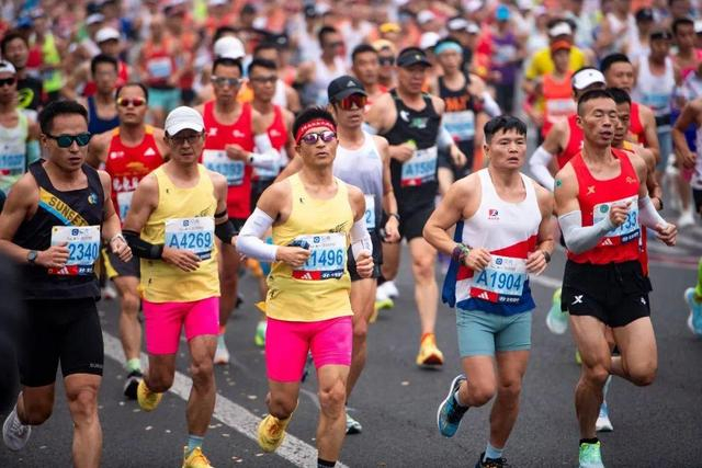 ▲（2023年北京马拉松）