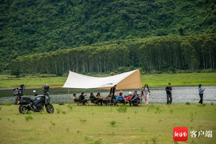 　　东方小桂林“山居日记”露营基地。东方融媒体中心供图