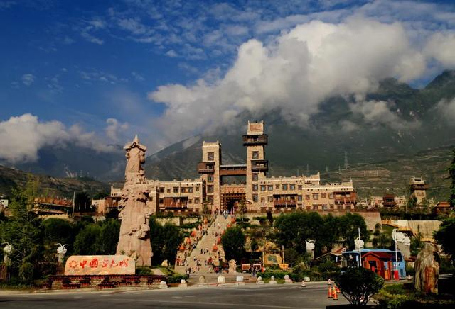 中国古羌城。图源：四川阿坝文化体育和旅游局